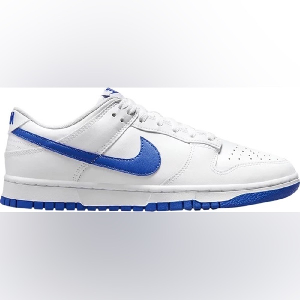 Sz various Nike Dunk Low 'White Hyper Royal'